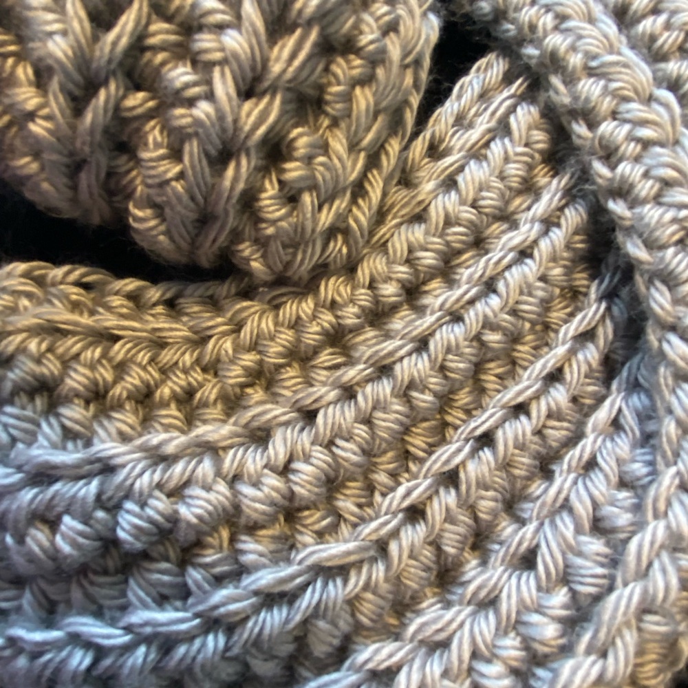 Original, one of a kind, handmade semi-wool, rib knitted scarf you will love!💕